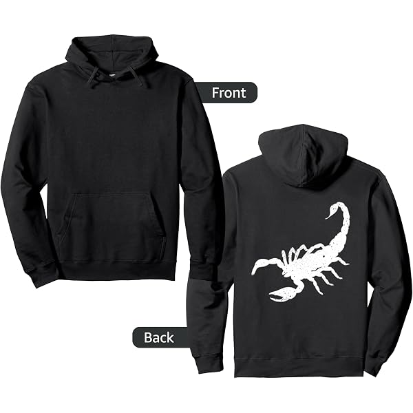 Amazon.com: Scorpion Animal Distressed Vintage Look Pullover